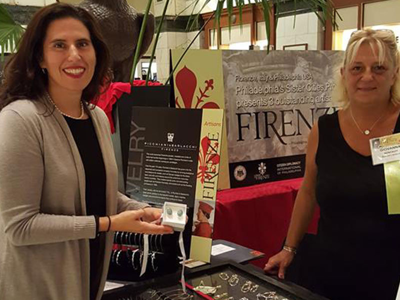 gioielli born in florence della Picchiani e Barlacchi a Philadelphia