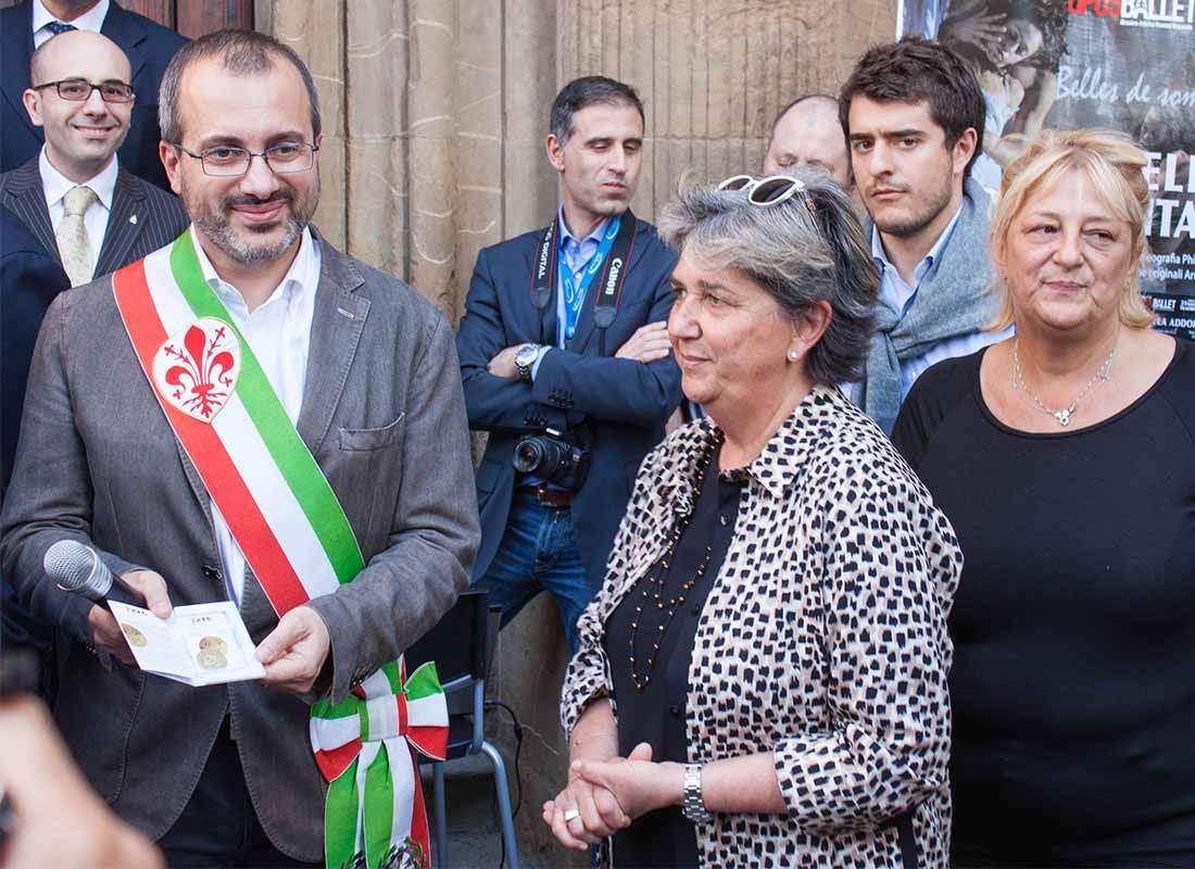 chaira montauti all'inaugurazione della casa delle eccellenze